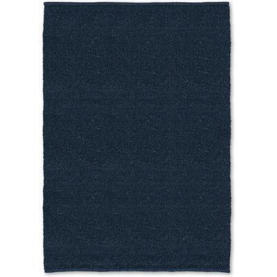 Wollteppich "Junika", blau (dunkelblau), B:170cm H:8mm L:240cm, Polyester, Wolle, SCHÖNER WOHNEN-KOLLEKTION, Teppiche, Indoor, natürliches Material