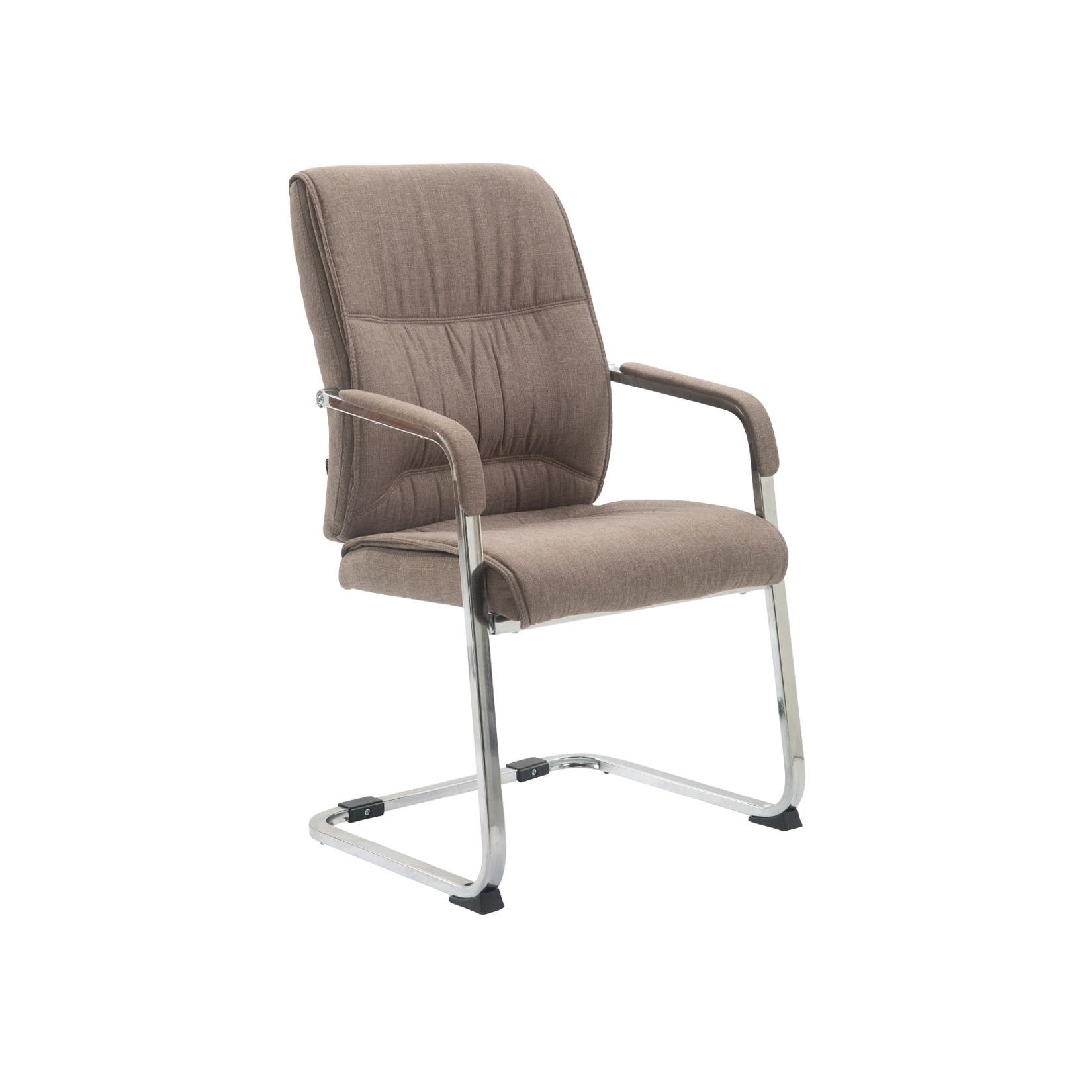 CLP XL Besucherstuhl Anubis Stoff - Farbe: taupe