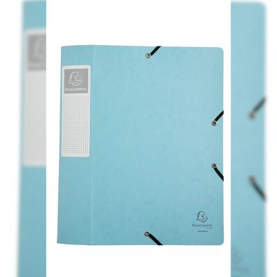 Exacompta 16460E 10x Archivbox Cartobox A4 Colorspan, Rückenbreite 60mm, wird flach geliefert, Aquarel - Farben sortiert