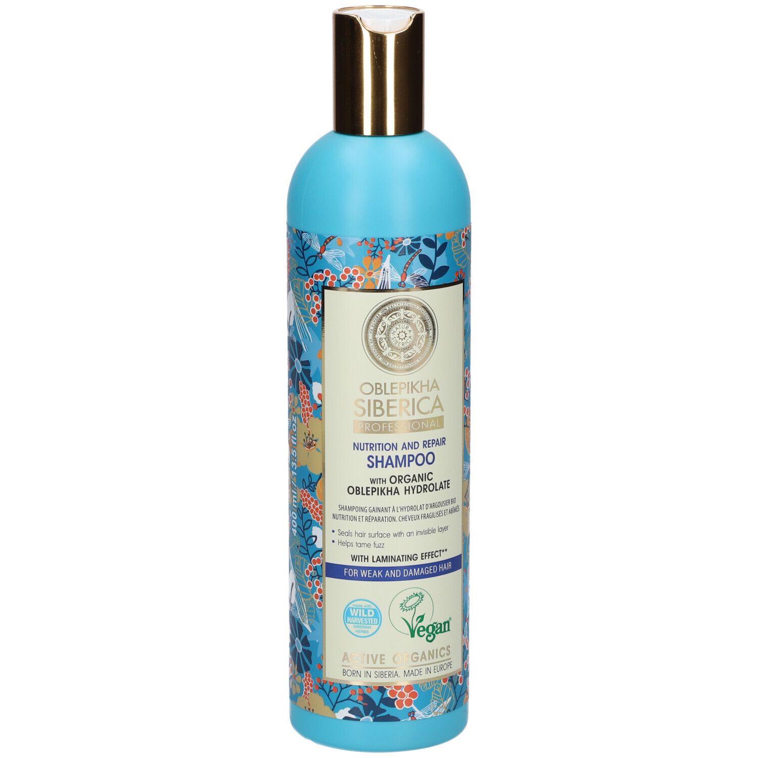 Oblepikha Siberica Nutrition and Repair Shampoo 400 ml