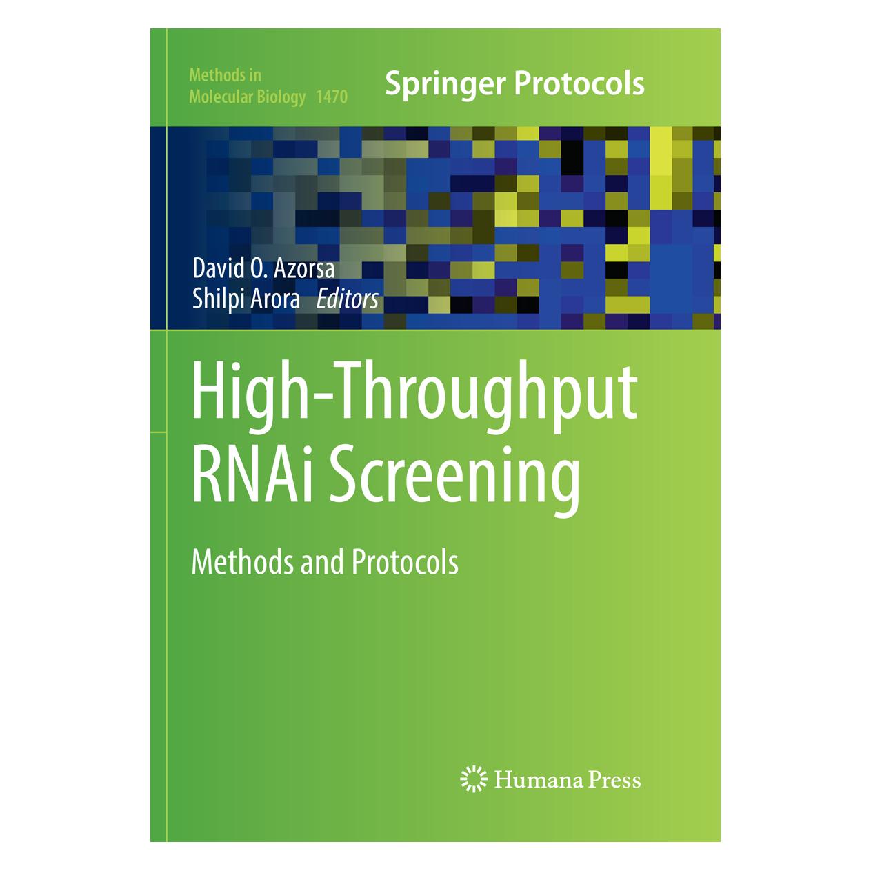 Springer High-Throughput RNAi Screening (Englisch, Softcover, David O. Azorsa, Shilpi Arora) (56006236)