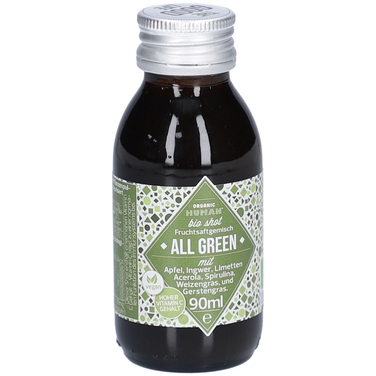 Organic Human Shot ALL Green 90 ml Flüssigkeit