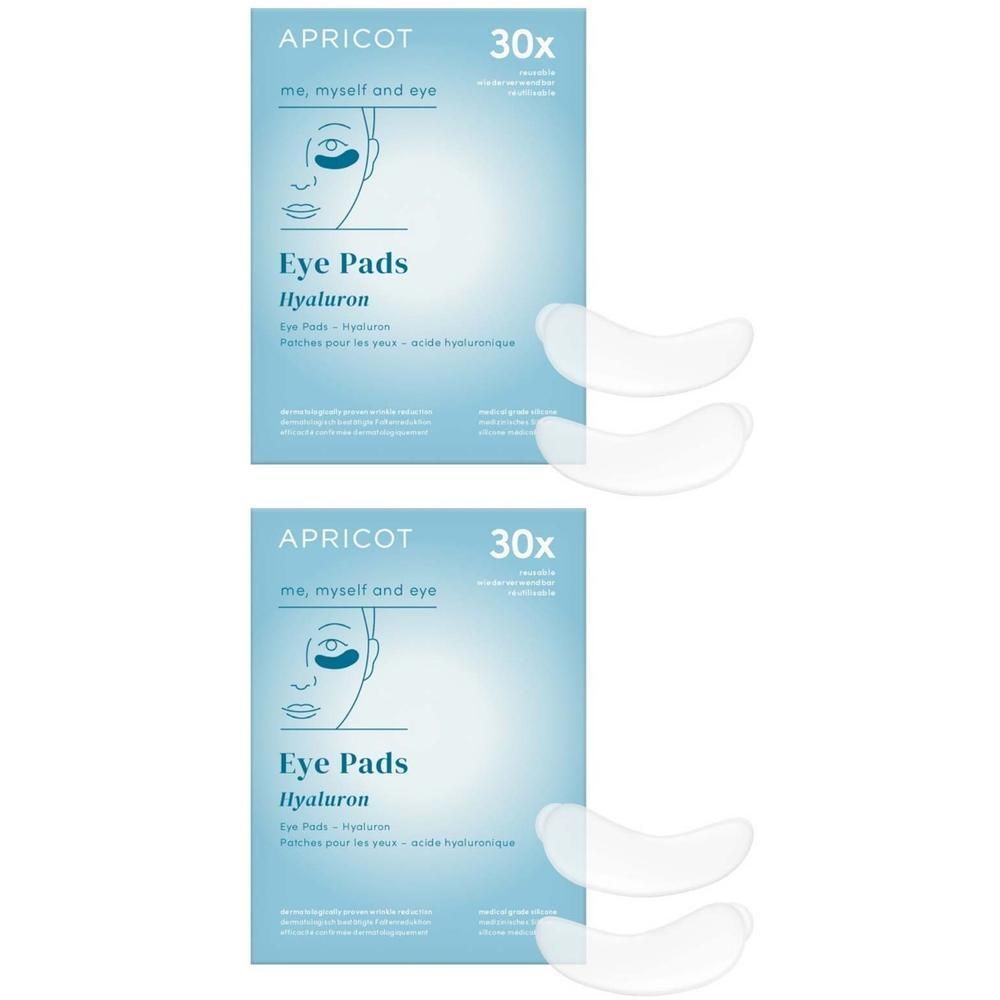 Apricot Eye Pads Hyaluron me myself and eye 2x 2x2 St