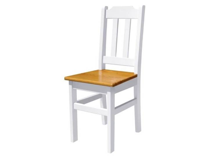 Chaise Blanc/Aulne Sapin Bois Solide