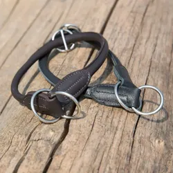 Kieffer Hundehalsband Ultrasoft, rundgenäht - schwarz - 55 cm