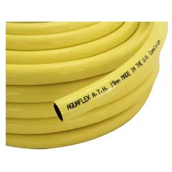 RS PRO, Pipeline, PVC Water Hose, Yellow, 13mm ID, 25m