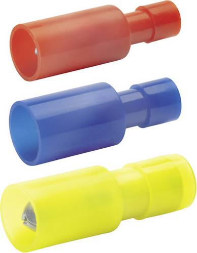 Klauke 1020V Rundstecker 0.5mm² 1mm² Stift-Ø: 4mm Rot