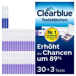 Clearblue Fertilitätsmonitor Teststäbchen 33 St