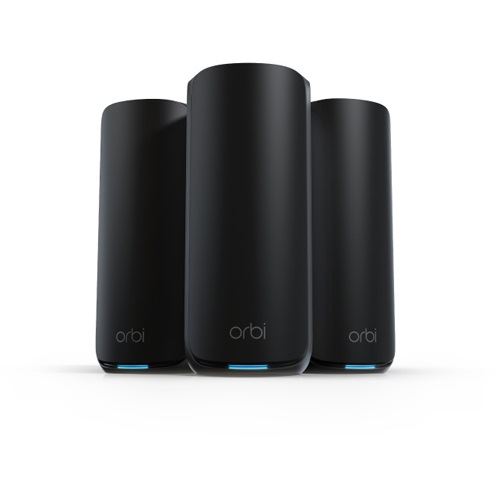 Netgear 3-SET ORBI 870 WIFI 7 MESH TRI-BAND BLACK 21 GBIT/S