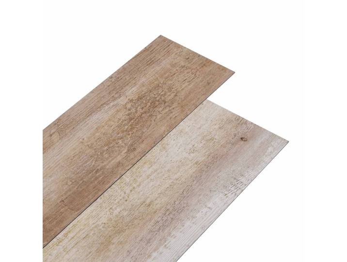 vidaXL Selbstklebende PVC-Bodenplanken Gewaschenes Holz 30,5 x 61 cm