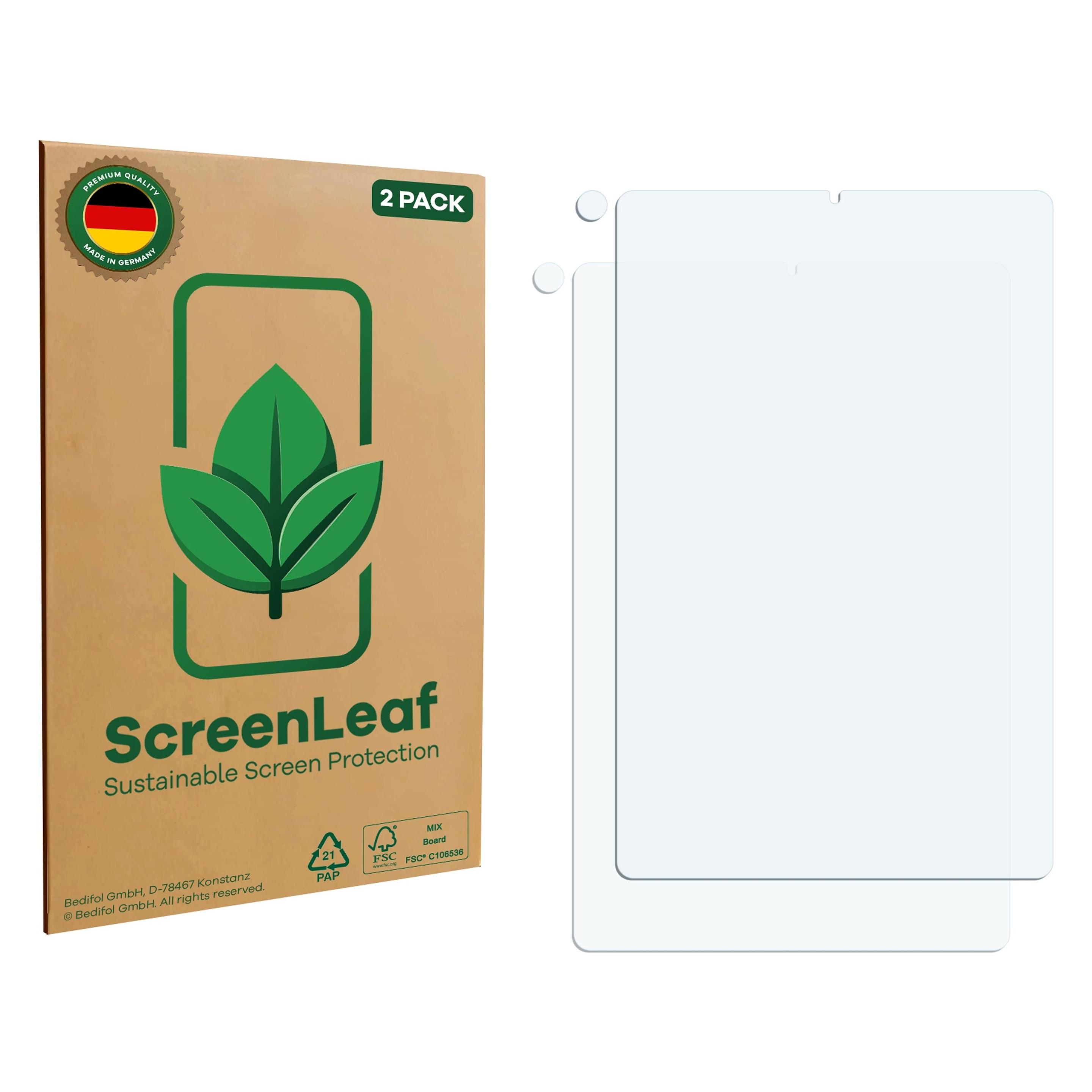 ScreenLeaf Schutzfolie für Lenovo Tab M9 (Display+Kamera) Displayschutz Display Schutz Folie Klar Transparent (2 Stk., Lenovo Tab M9) (6162778)