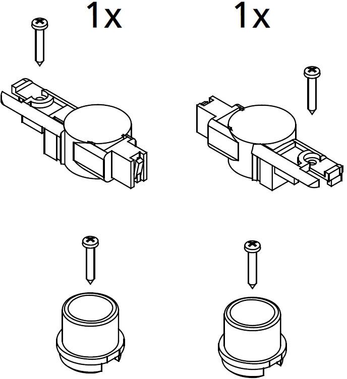 Kermi Ibiza 2000 replacement bearing for mounting with tie rod 2533575