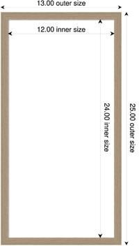 Amanti Art Emery Framed Dry Erase Magnetic Board