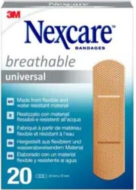 NEXCARE Apósitos 19x72 mm 20 uds