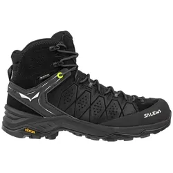 Salewa Herren Alp Trainer 2 Mid GTX Wanderstiefel - 42 - Black/Black