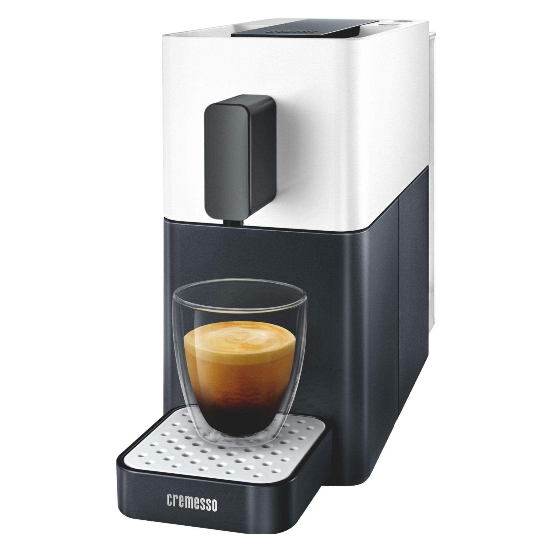 Cremesso Easy shell white and midnight black schwarz weiss Kapselmaschine (Cremesso) (10166803/10183583)