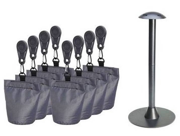 Platinum AeroCover - Accessoires – Hoessteunset voor tuintafel - Zorgt voor afwatering – Voorkomt ophoping van vuil en water