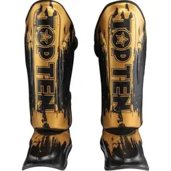 TOP TEN Schienbeinschutz „Power Ink“, Größe XL in Gold Gold