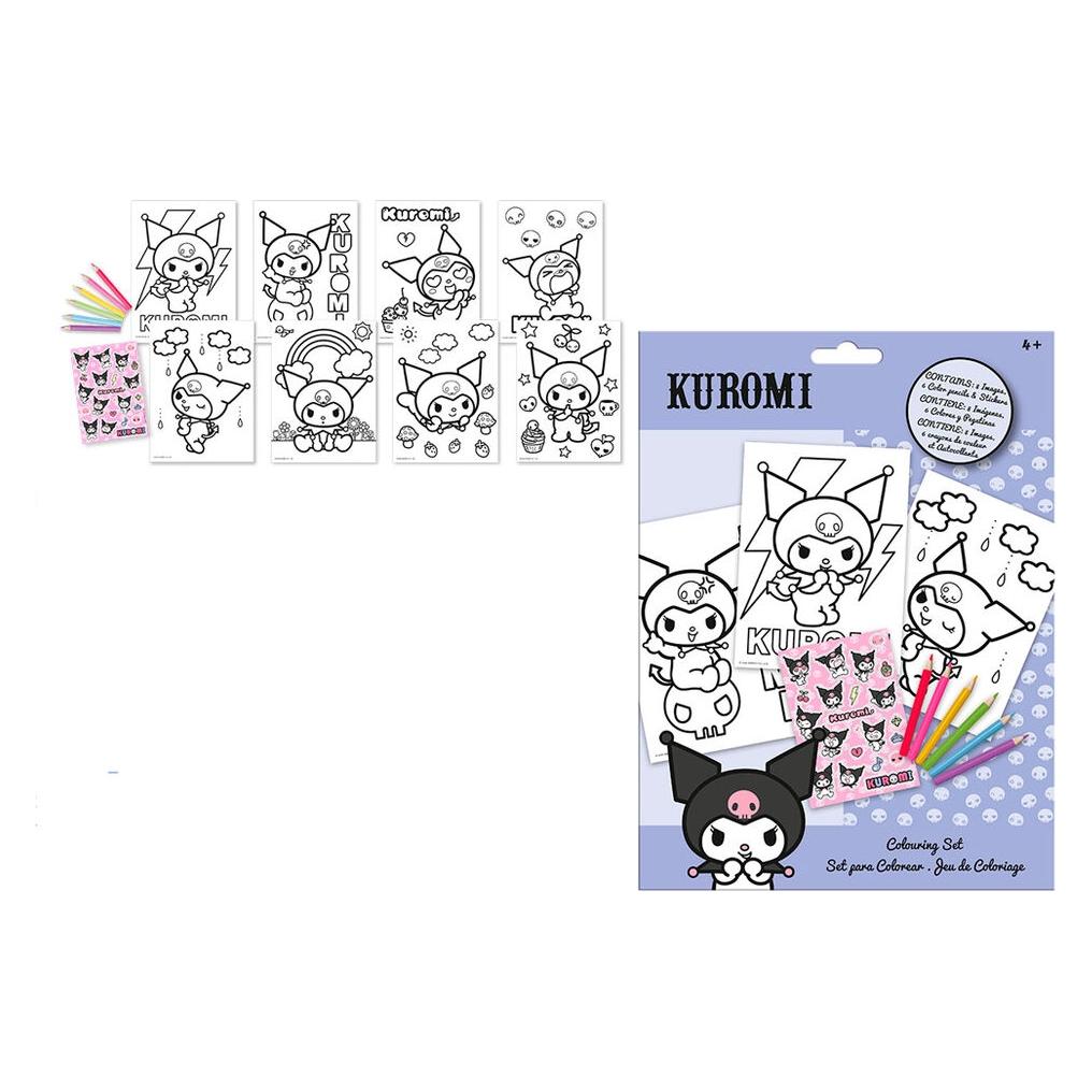Hello Kitty Kuromi Malset mit Aufklebern (63933970)