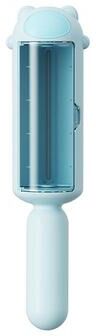 Inspired Deals Self Cleaning Pet Hair Remover Brush For Furniture & Clothes blue