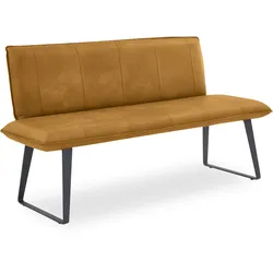 Sitzbank SOLO (BHT 160x92x67 cm) - Bezug: Leder - BHT 160x92x67 cm