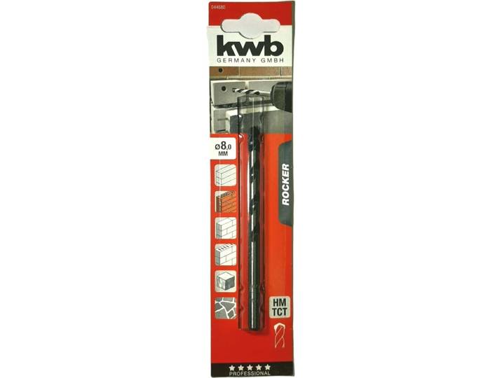 KWB Rocker Betonboor op Kaart - 8 mm