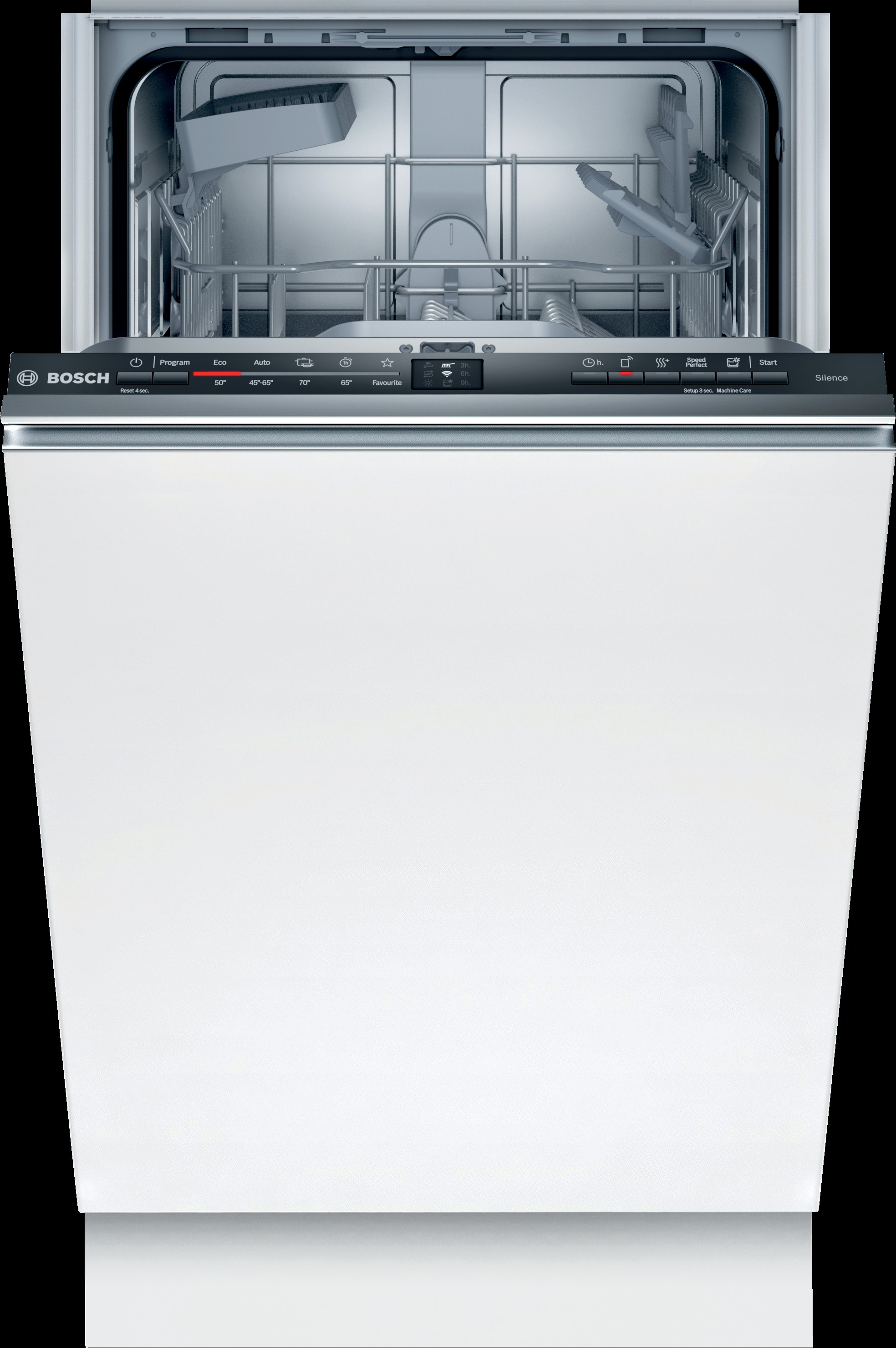 Bosch SPV2IKX10E Serie 2 Geschirrspüler 45 cm Nischenbreite (Vollintegrierbar) EEK: F