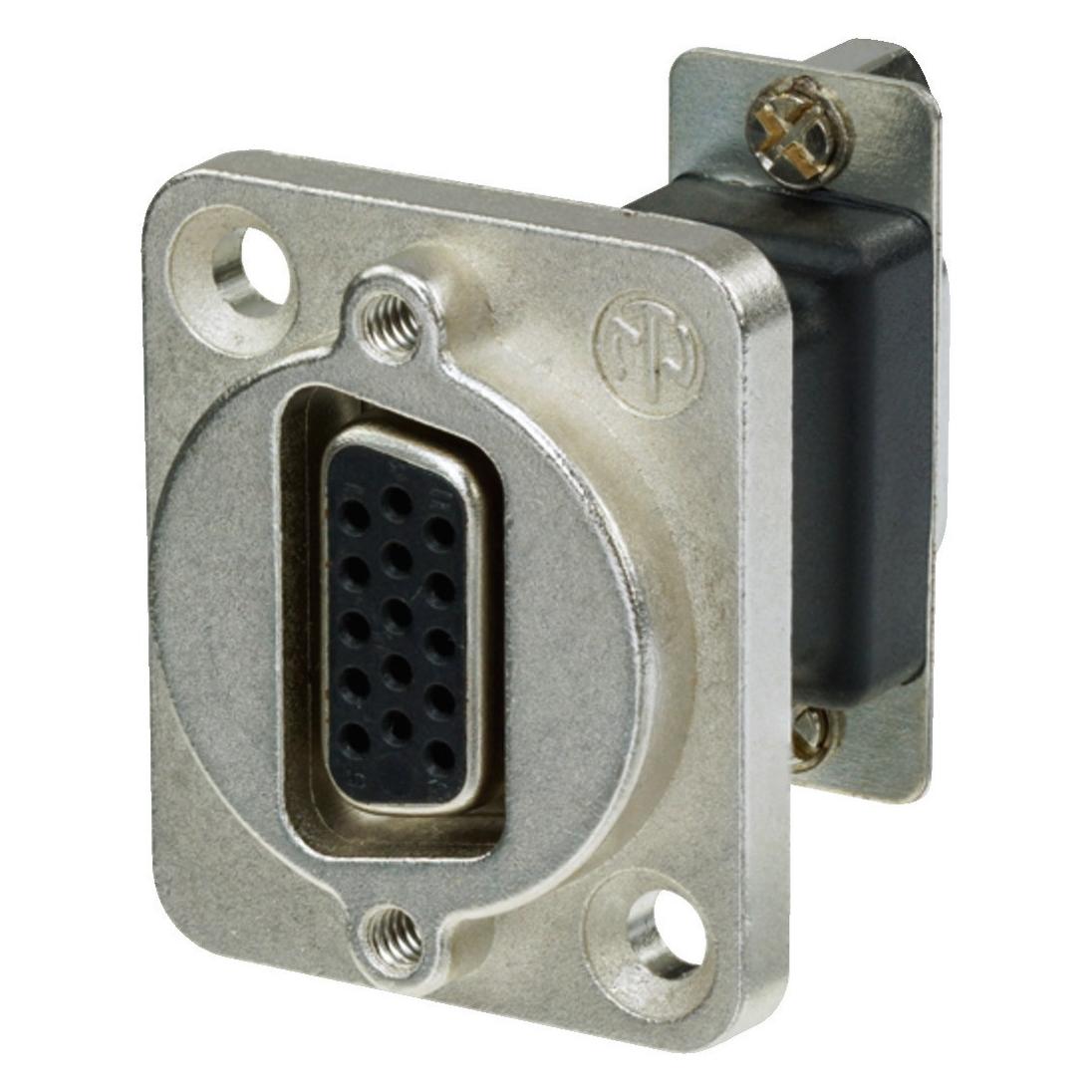 Neutrik 15W D-SUB feedthrough, female to female (NADB15FF)