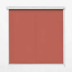 INNENROLLO - Fensterrollo - Rollo - 100x100 cm - Rot