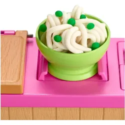 Barbie Blond Nudeln Bar Puppe und Spielset