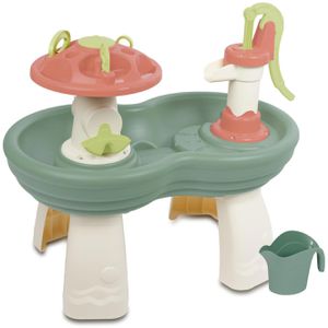AquaPlay Wasserbahn 8700001596 Wassertisch, pastell, mit Schlauchanschluss, Spritzfunktion und Pumpe