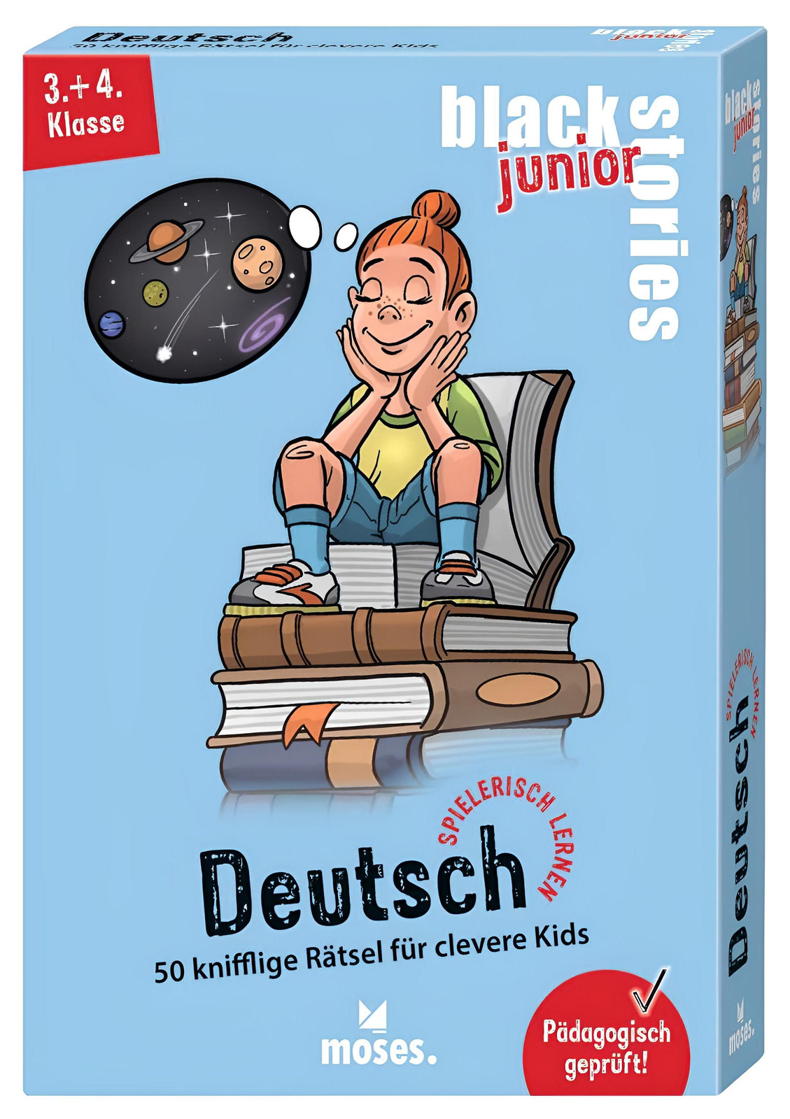 Black Stories Junior: Leer op een speelse manier Duits met Moses Kinderbuchverlag