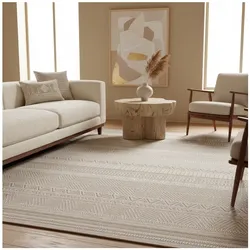 Outdoorteppich VENTOUX, im Ethno-Stil, Beige, 280 x 370 cm