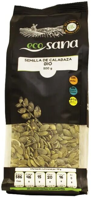 Ecosana SEMENTES DE ABÓBORA BIO 500g