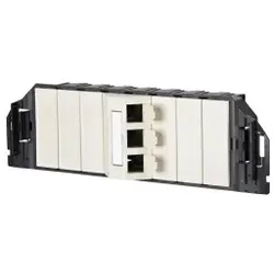 BTR 130B20S60301-E Subway Unterflureinheit GB3 Keyst one 3 Port perlweiss leer 130B20S60301E