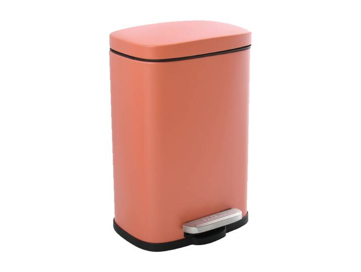 Spirella Badezimmer Treteimer AKIRA Steel 5L Rot