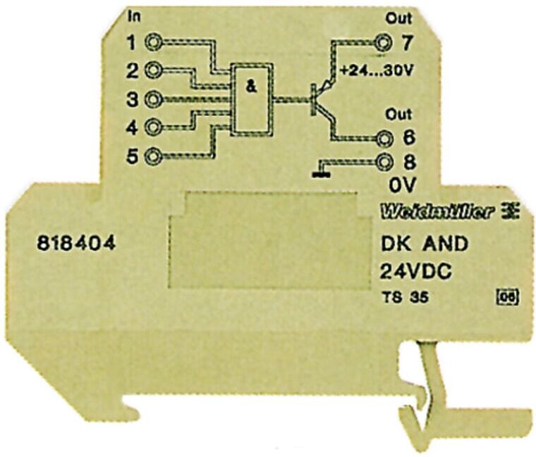Weidmüller Gatter DK AND 35 24VDC (0455593)