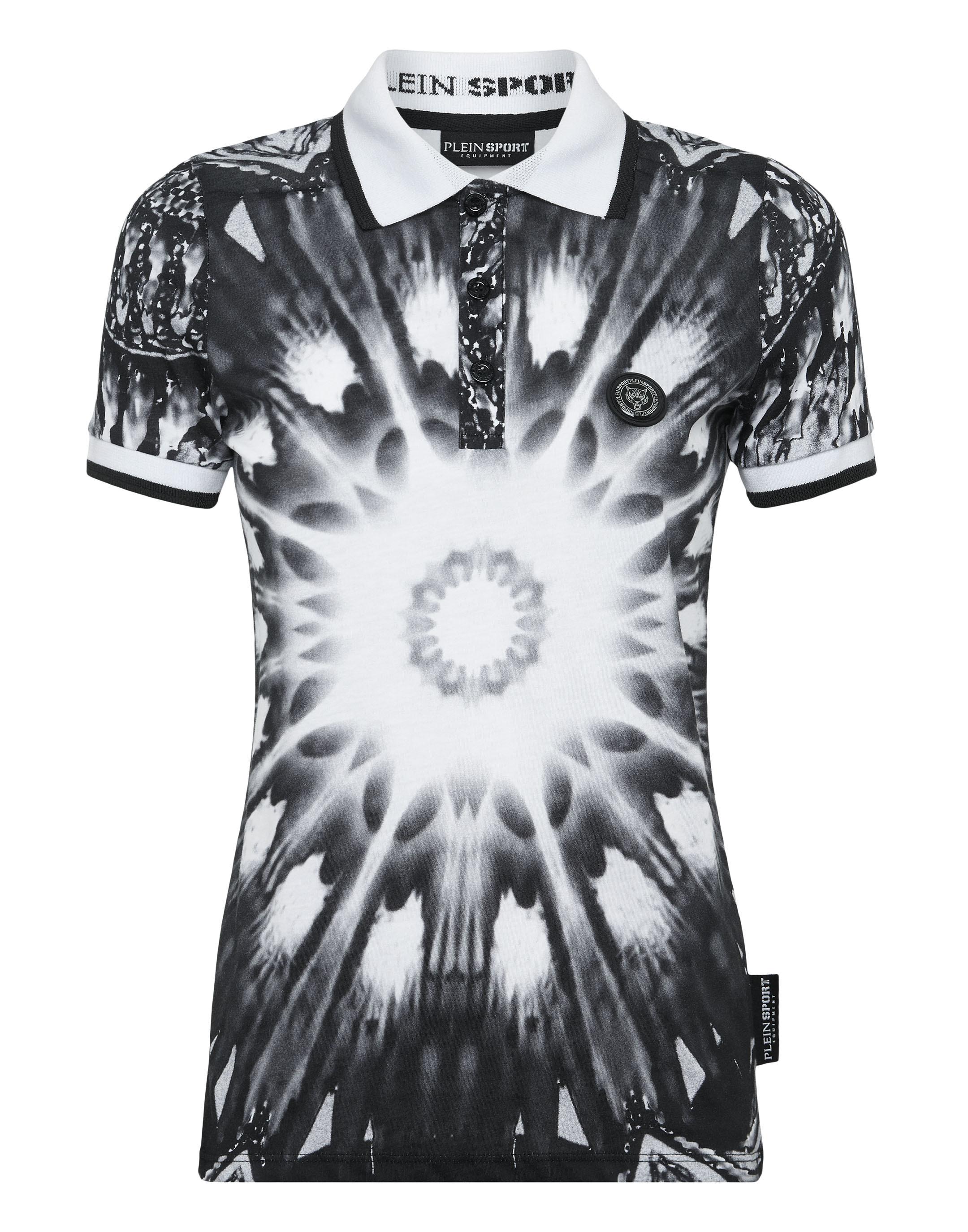 Poloshirt Optical Flower