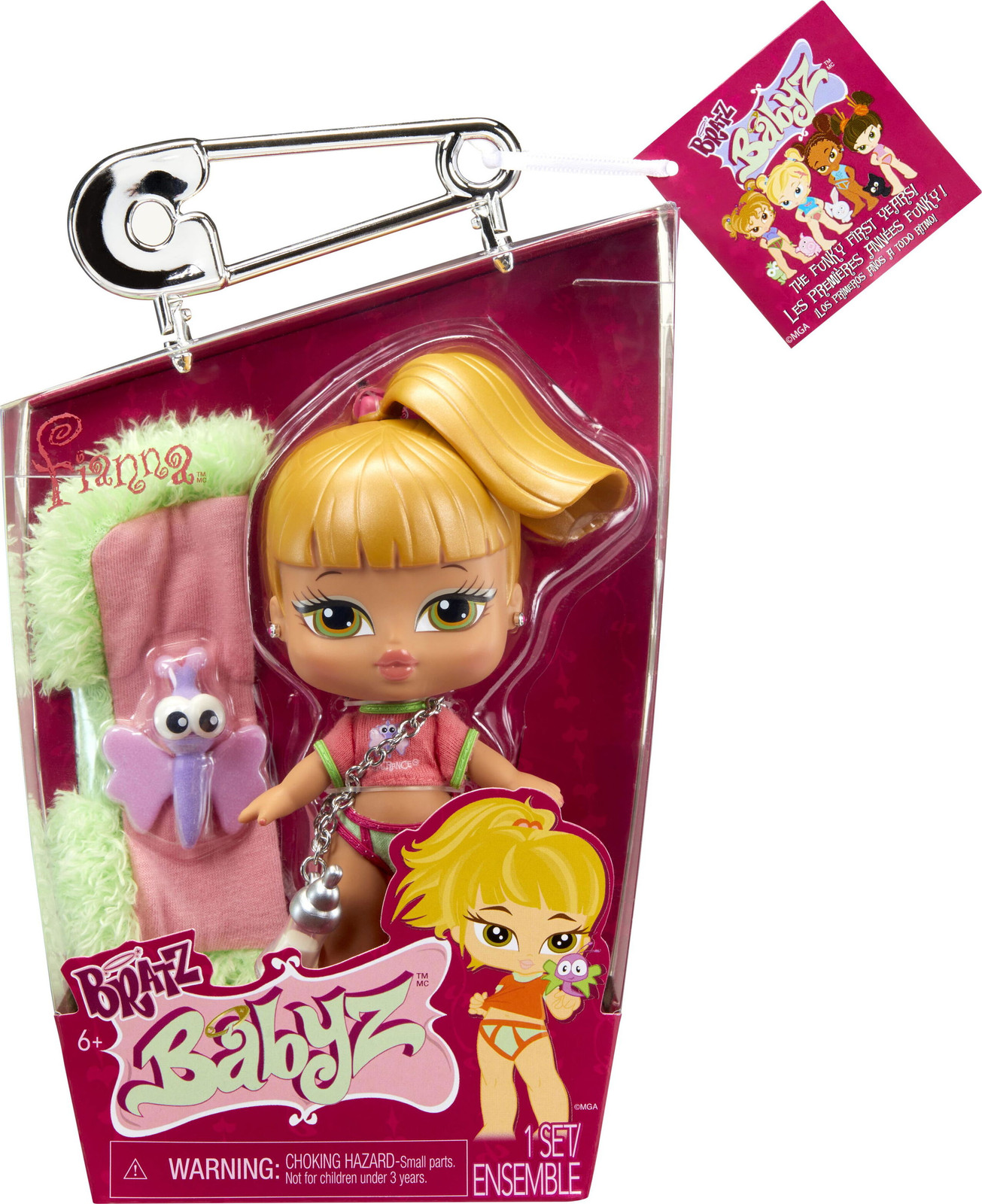 MGA Bratz Babyz Fianna verzamelbare fashionpop voor meisjes en jongens vanaf 4 jaar, meerkleurig
