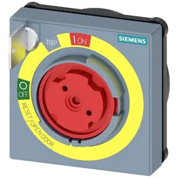 Siemens 8UD1900-0MB05 Zylinderschloss KABA mit Sichtblende, NOT-HALT Schlüssel Nummer 1 Zubehör 8UD19000MB05