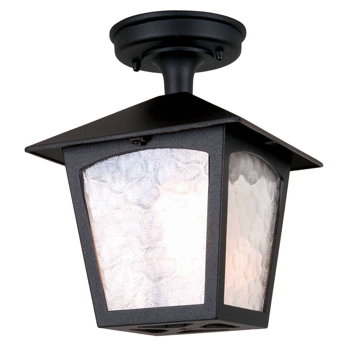 Elstead Lighting York buitenwandlamp, zwart, E27, 25 cm