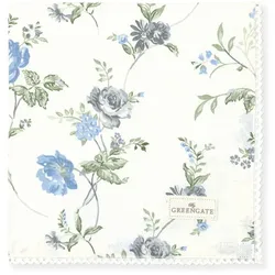 GreenGate Stoffserviette mit Spitze Celestine White, 40 x 40 cm