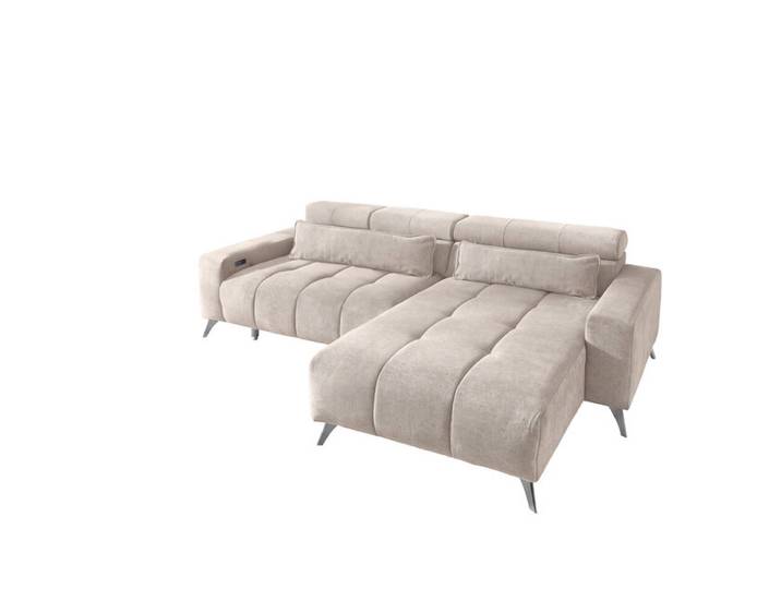 Ecksofa RAVENNA 267 x 185 cm Creme