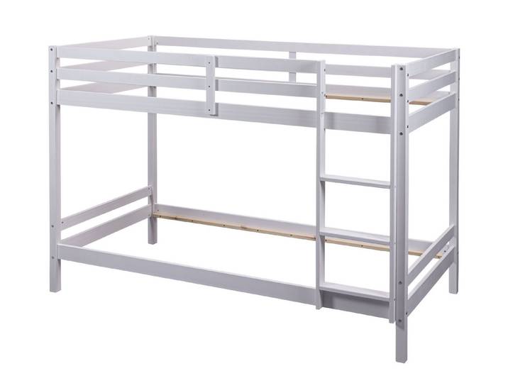 freiraum Etagenbett Small Cloud, in Weiß - 96x150x207 (BxHxT)