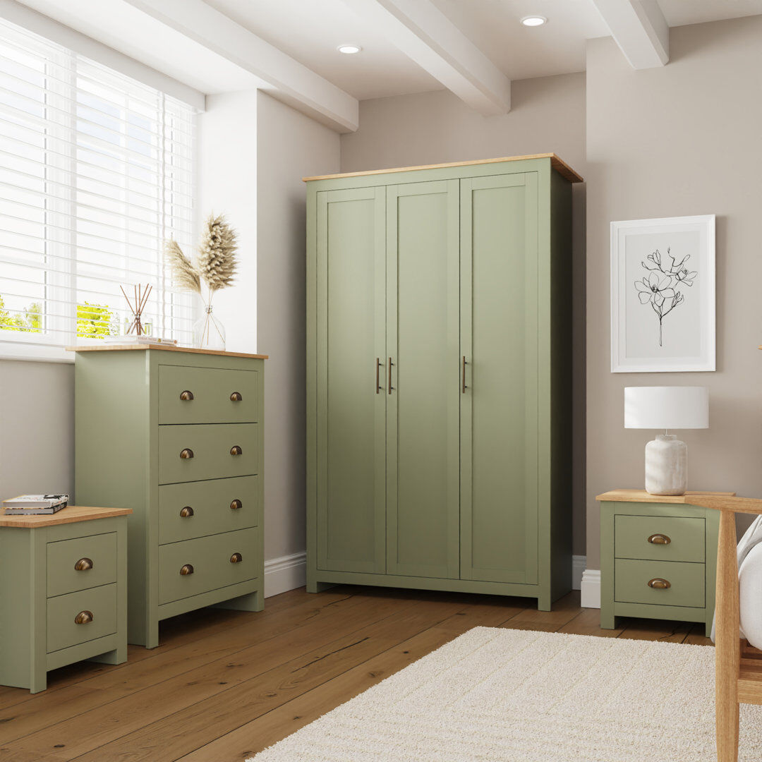 Three Posts Kenneth Piece Bedroom Set Sage Green