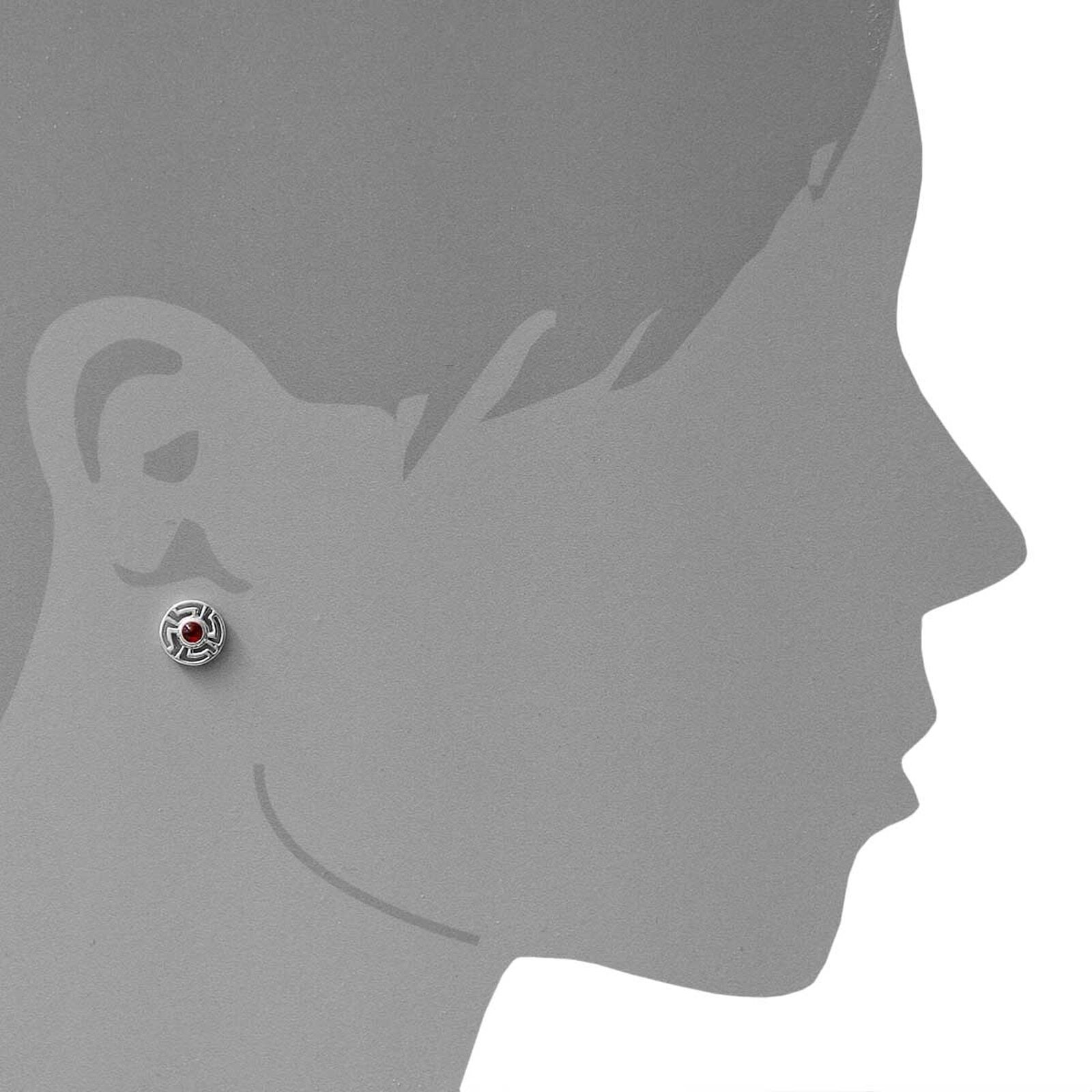Paar Ohrstecker OSTSEE-SCHMUCK "Ostsee-Schmuck Ohrstecker Sunna Ohrstecker Sunna", weiß (weiß, neutral), Ohrringe, Damen, 11mm rund, Silber 925 (Sterlingsilber), Paar Ohrstecker