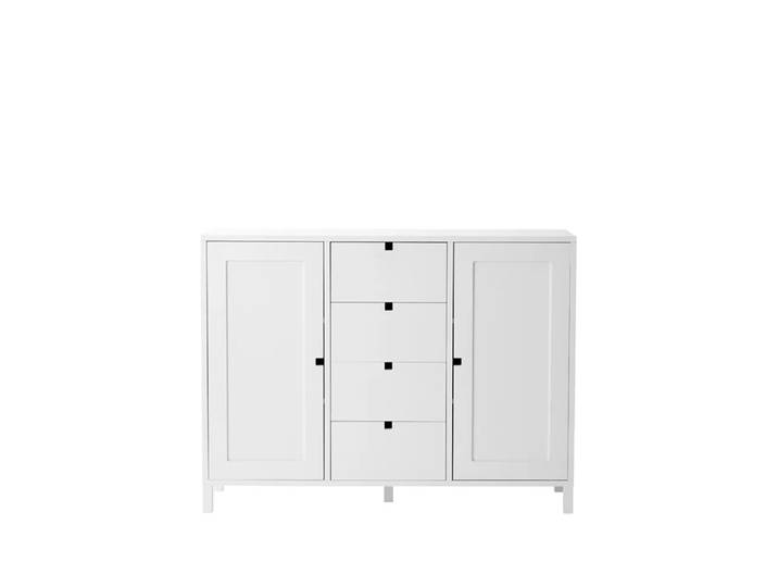 1898 Square Schrank Weiß