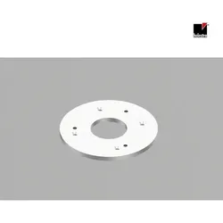 HELESTRA MONO Montage-/Adapterplatte für Erdspieß Stahl verzinkt Ø 120 mm