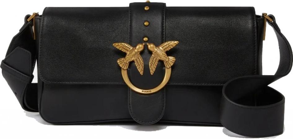 PINKO LOVE ONE MINI SLOUCHY Schwarz