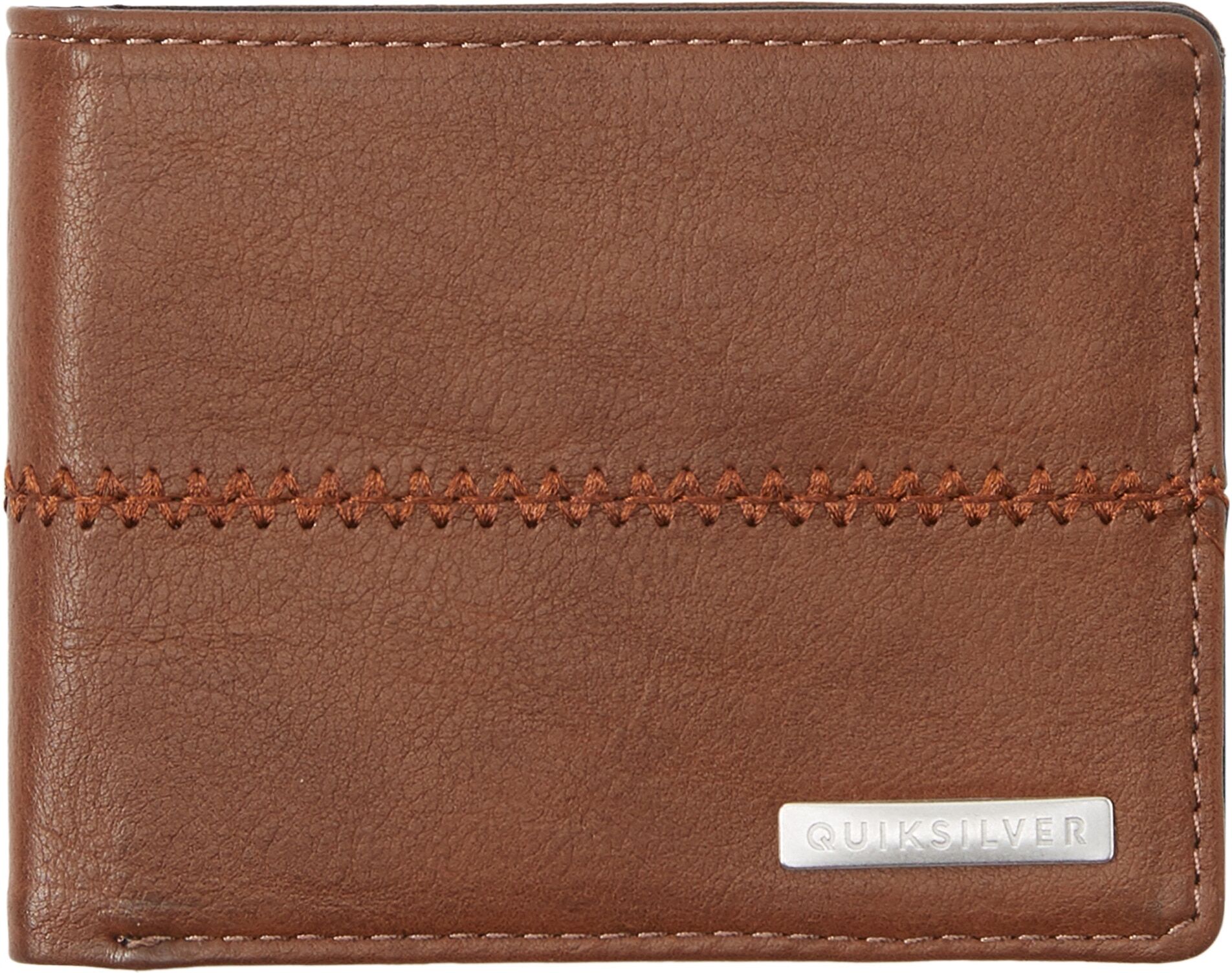 Quiksilver Cartera de hombre Stitchy .  Marrón